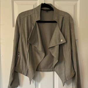 Romeo and Juliet couture Large Gray Women's Jacket